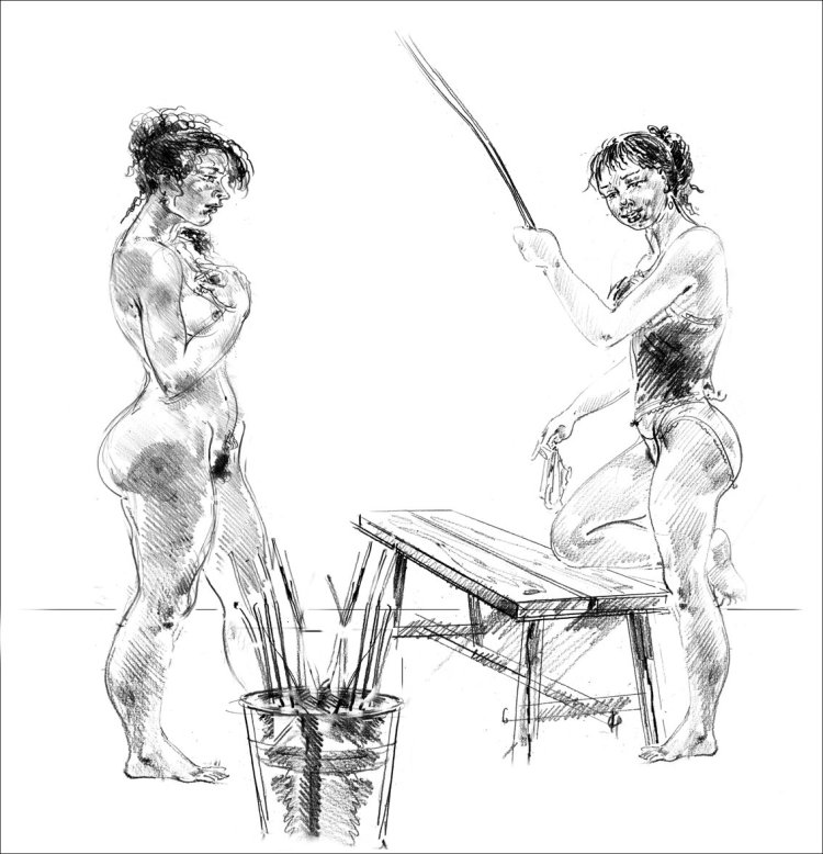 The art of flogging from Kindinov