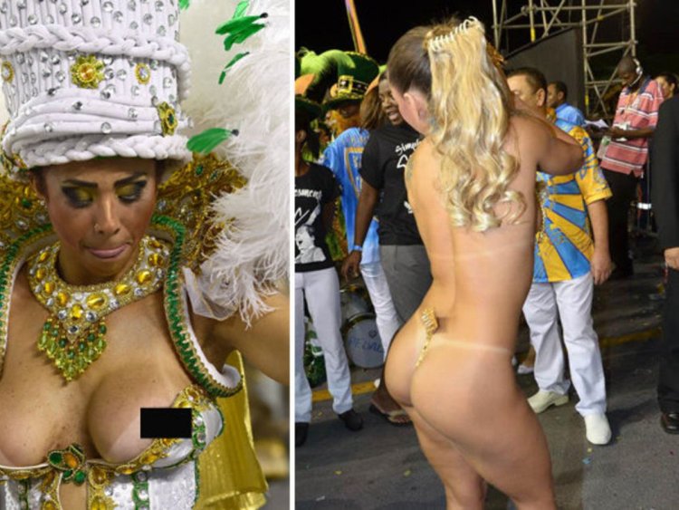 NAKED Vivian Castro. Carnival