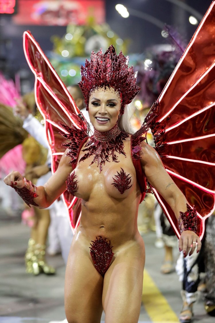 Carnival in rio de janeiro tits