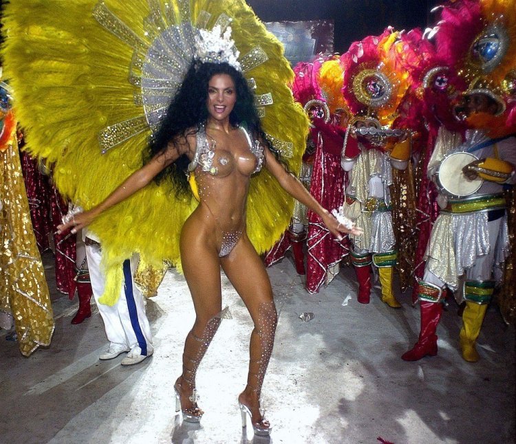 Naked carnival Brazil 1986