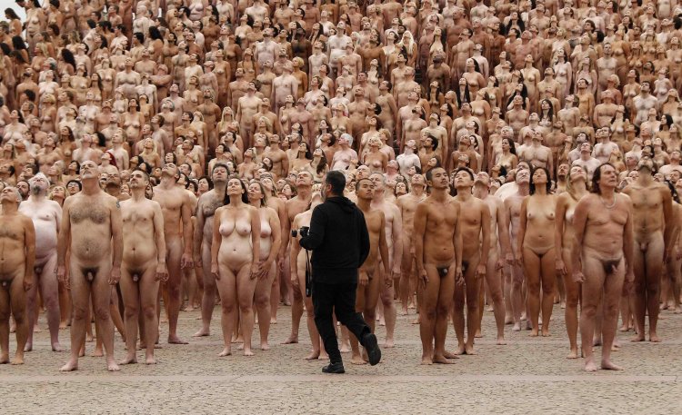 A lot of naked people