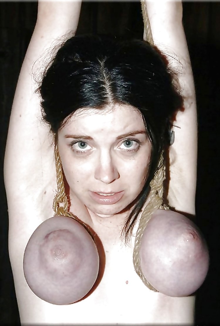 Beautiful hanging boobs