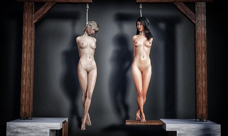 Erotic hanging girls