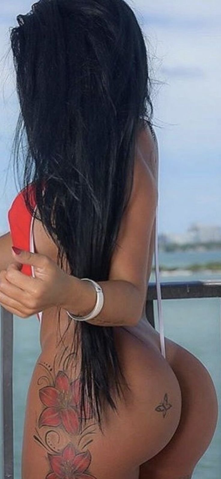 Nadinne Bruna, naked, in, tight