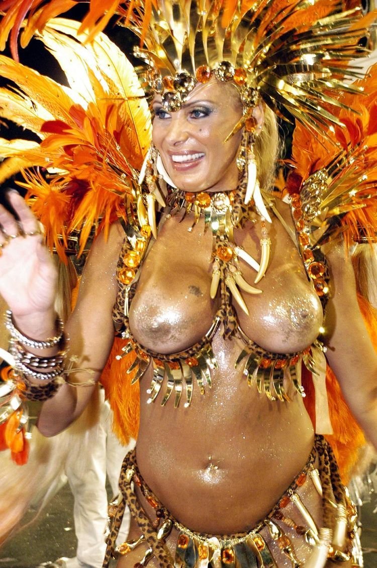 Naked carnival Brazil 1986
