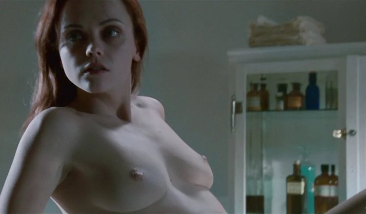 Christina Ricci Naked in films