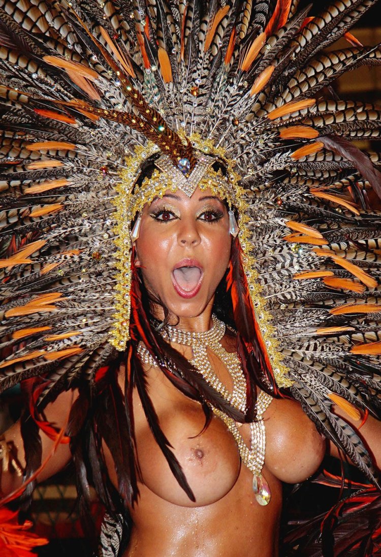 Naked carnival Brazil 1986
