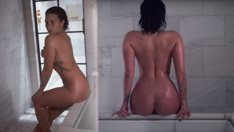 Demi Lovato naked completely