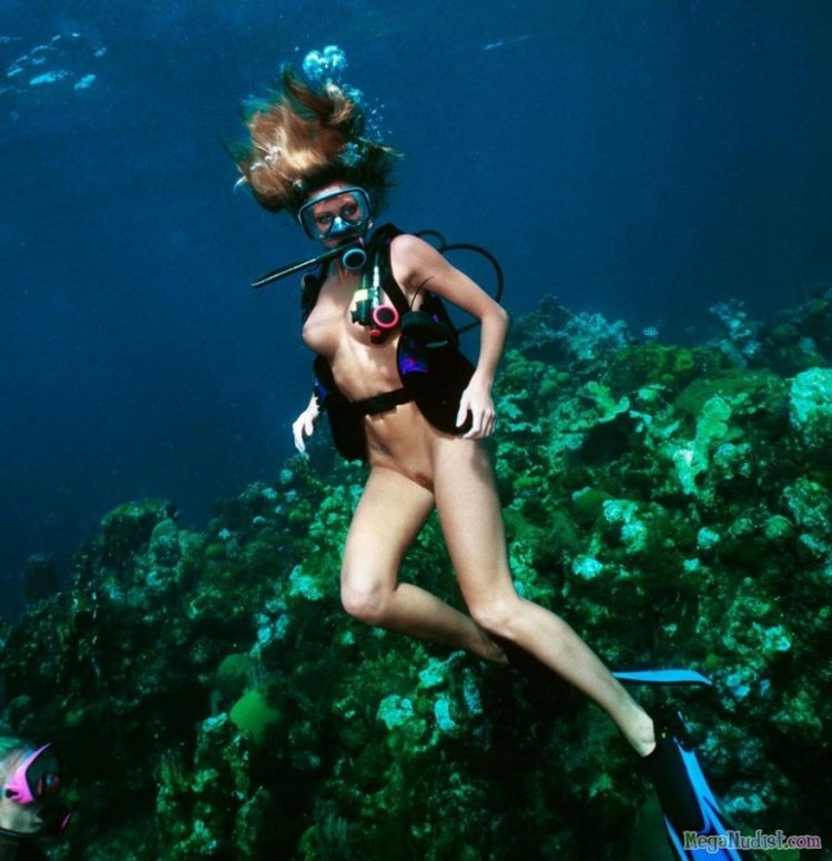 Diving girl