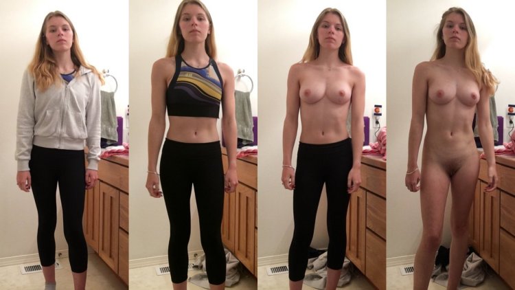 Girls Without Clothes Who Cover Pussy and Tits