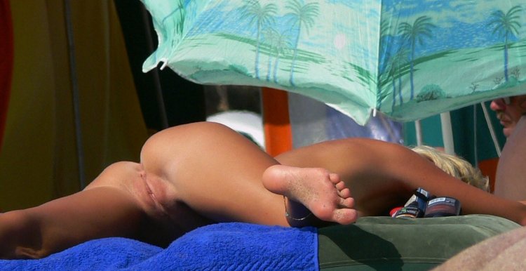 Teen beach hidden camera