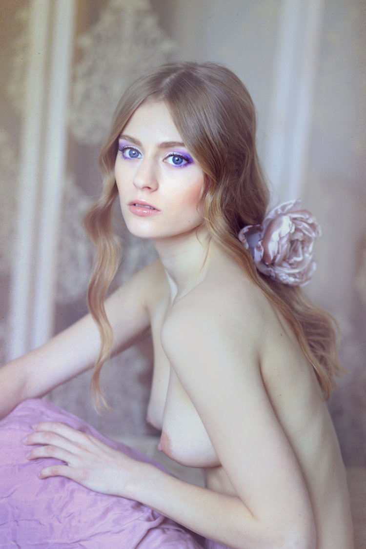 Erotic girls are black and white