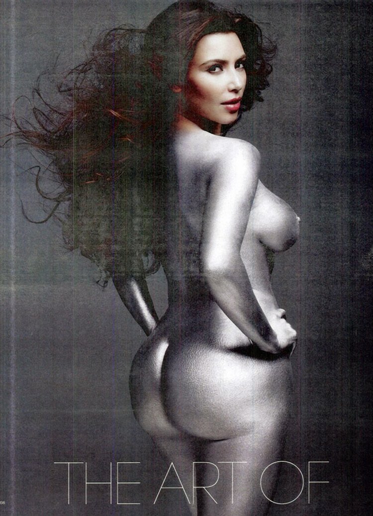 Kardashian naked with hairy