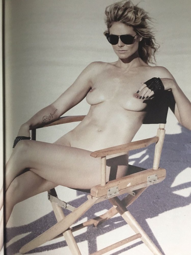 TOP Model Heidi Klum Nude