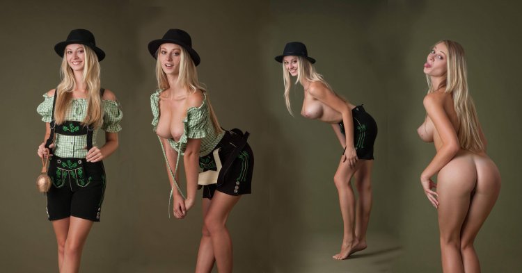 The most stripped girls