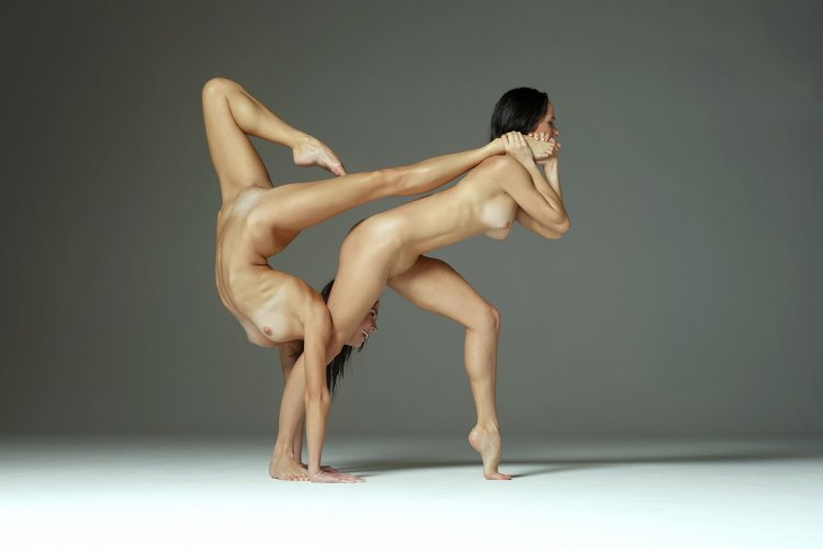 Beautiful naked female body