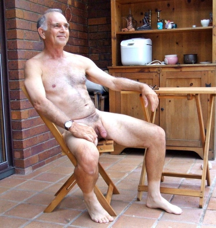 Mature men without panties