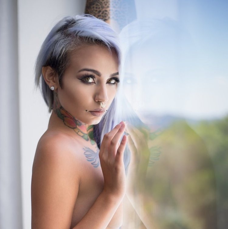 Felicia Piana Tattoo Model Nude