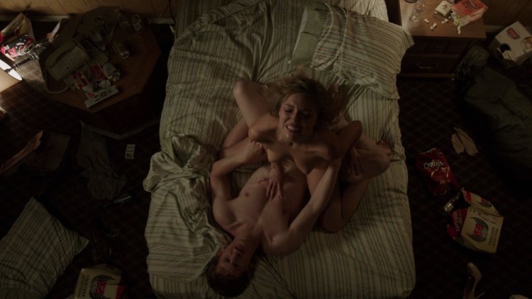 Erotic scene with Lily Simmons - Banshee (2013)