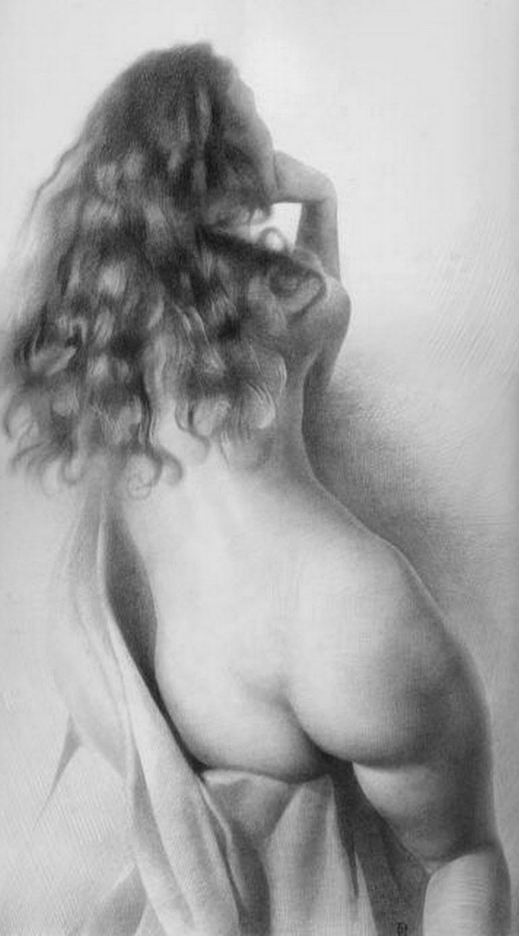 Erotic graphic drawings