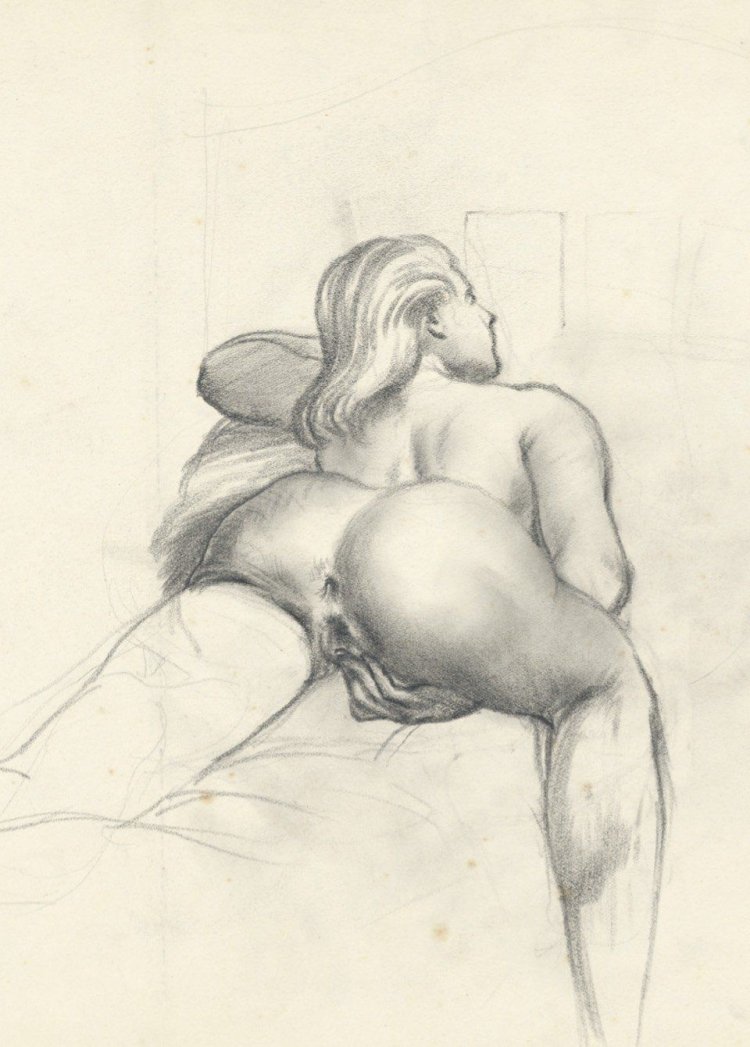 Porn pencil with a pencil