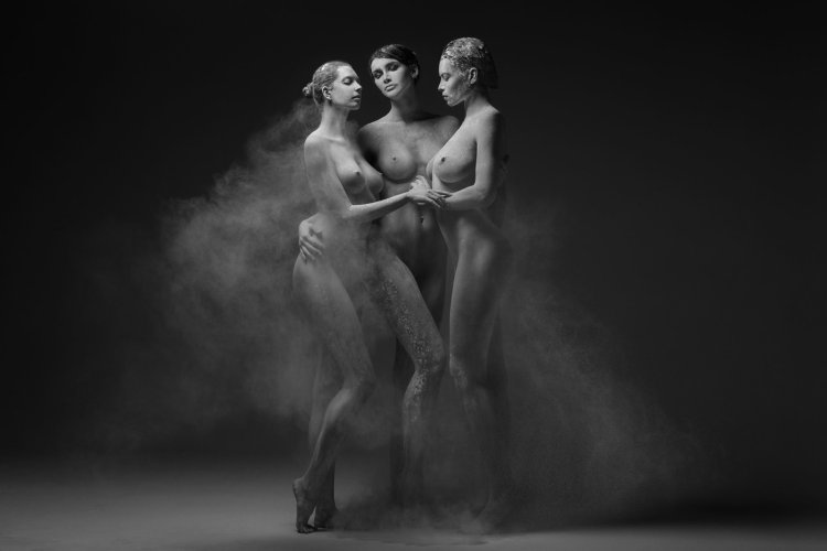 Sexy Asian in nature wallpaper