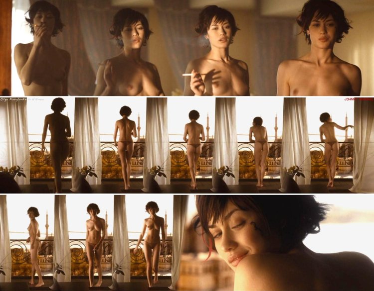 Olga Kurilenko Naked in the film Hitman