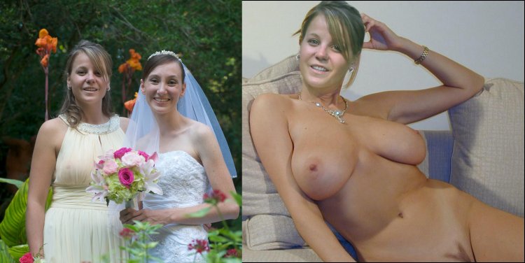 Girls at the wedding boobs