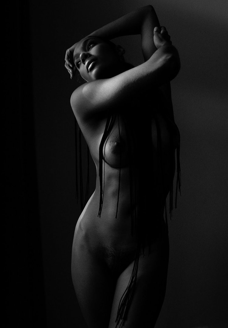 Adriana Mahogani is naked