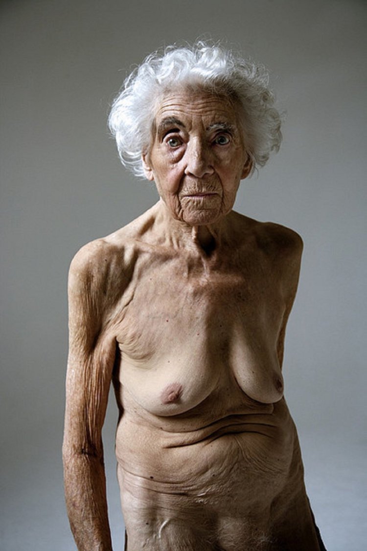 The oldest naked women