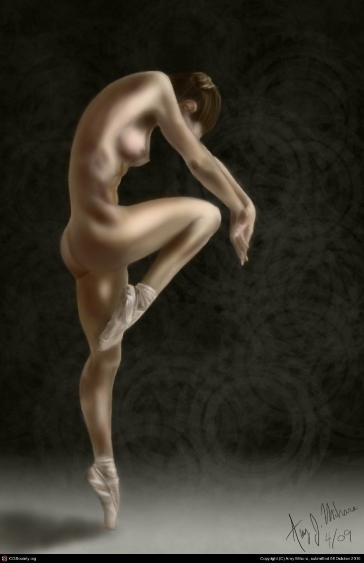 Naked women in amazing poses