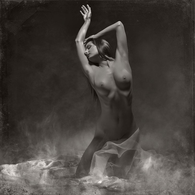 Gravity of female beauty nude