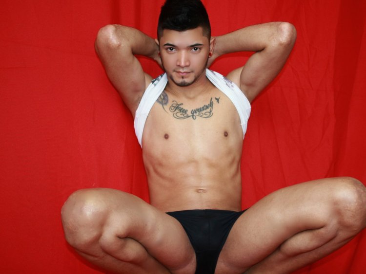 Sports guy with a beautiful member