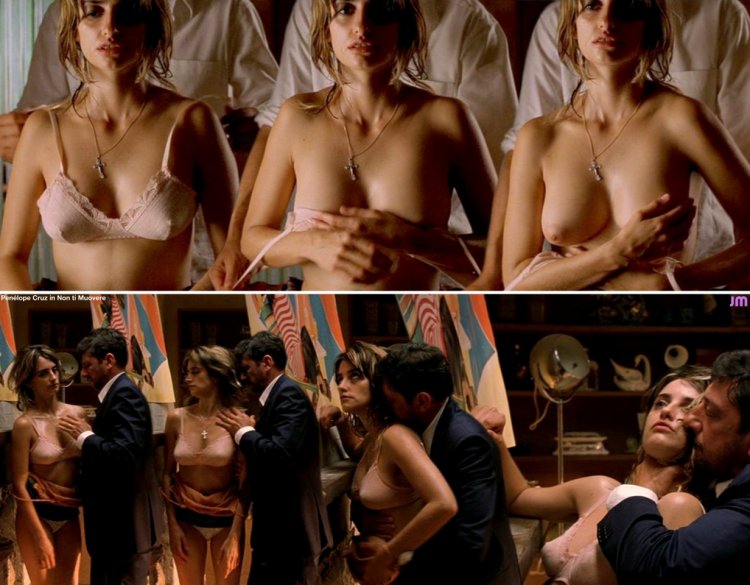 Penelope Cruz naked in films