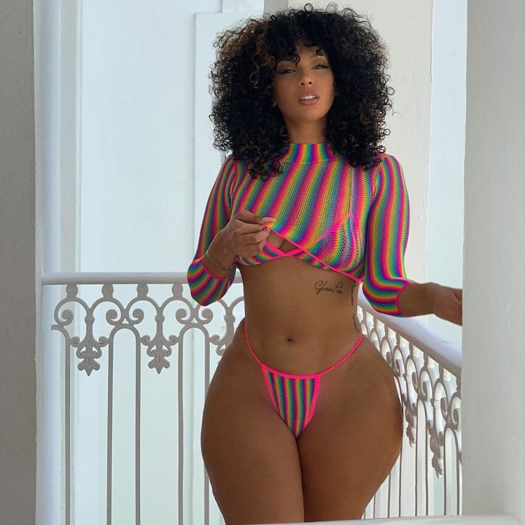 Modrah DYME Bikini Naked