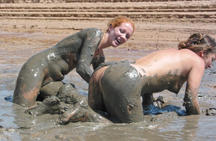 Mud baths naked women
