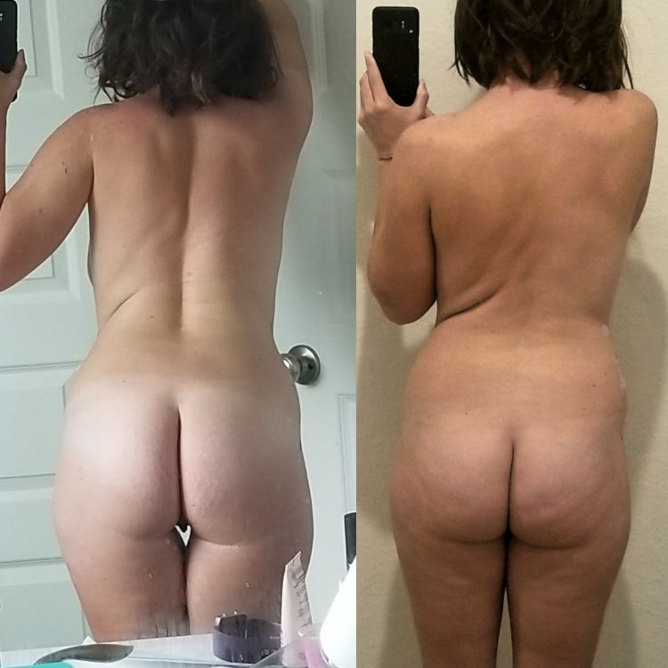 Naked with cellulite private