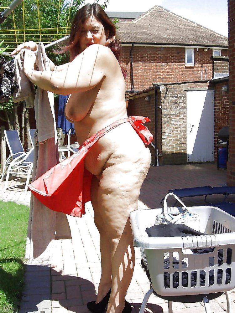 Flabby butt of Russian women