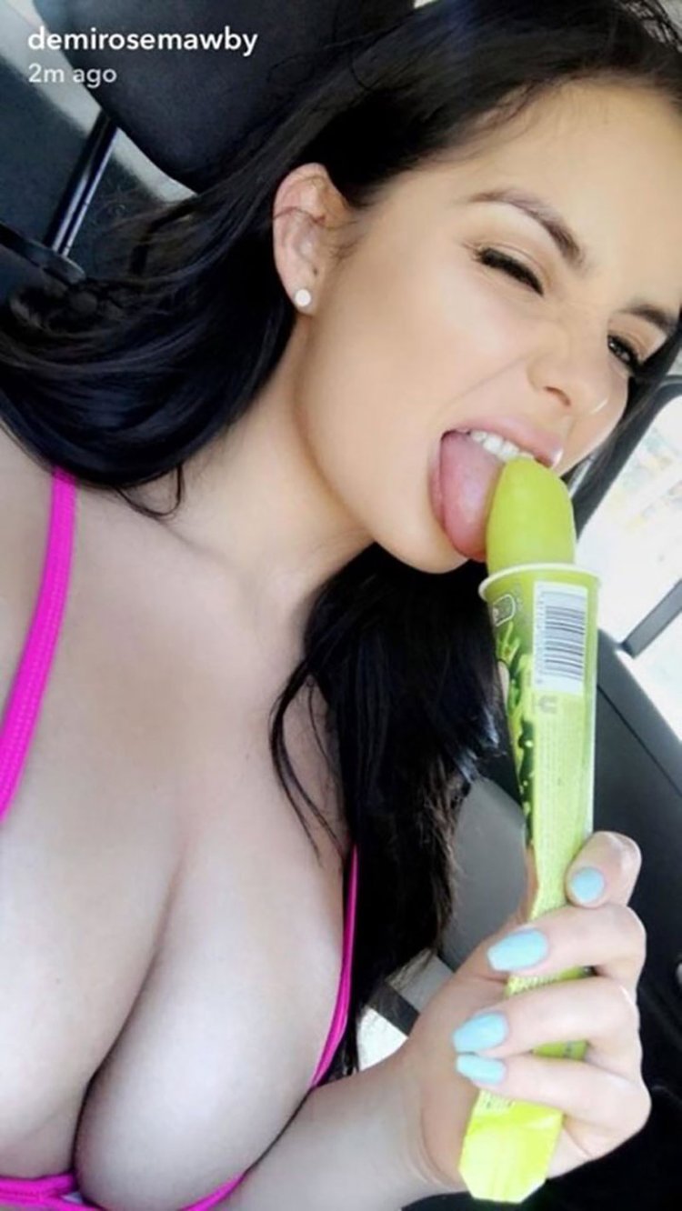 Demi Rose Solo with naked pussy