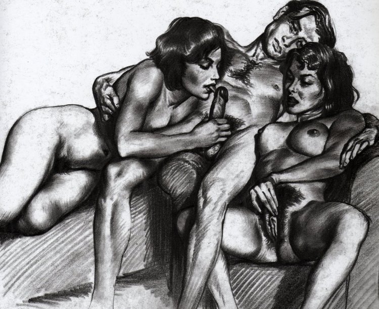 Masters of eroticism: Tom Pololton (1897 - 1963, England)