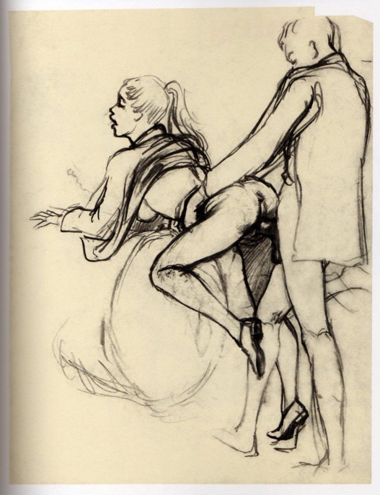 Pornographic drawings