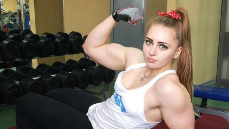 Julia Vince in a swimsuit