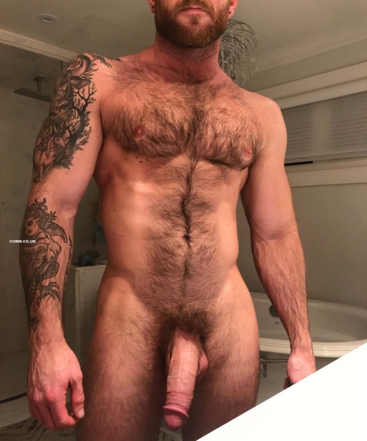 Huge hairy penis