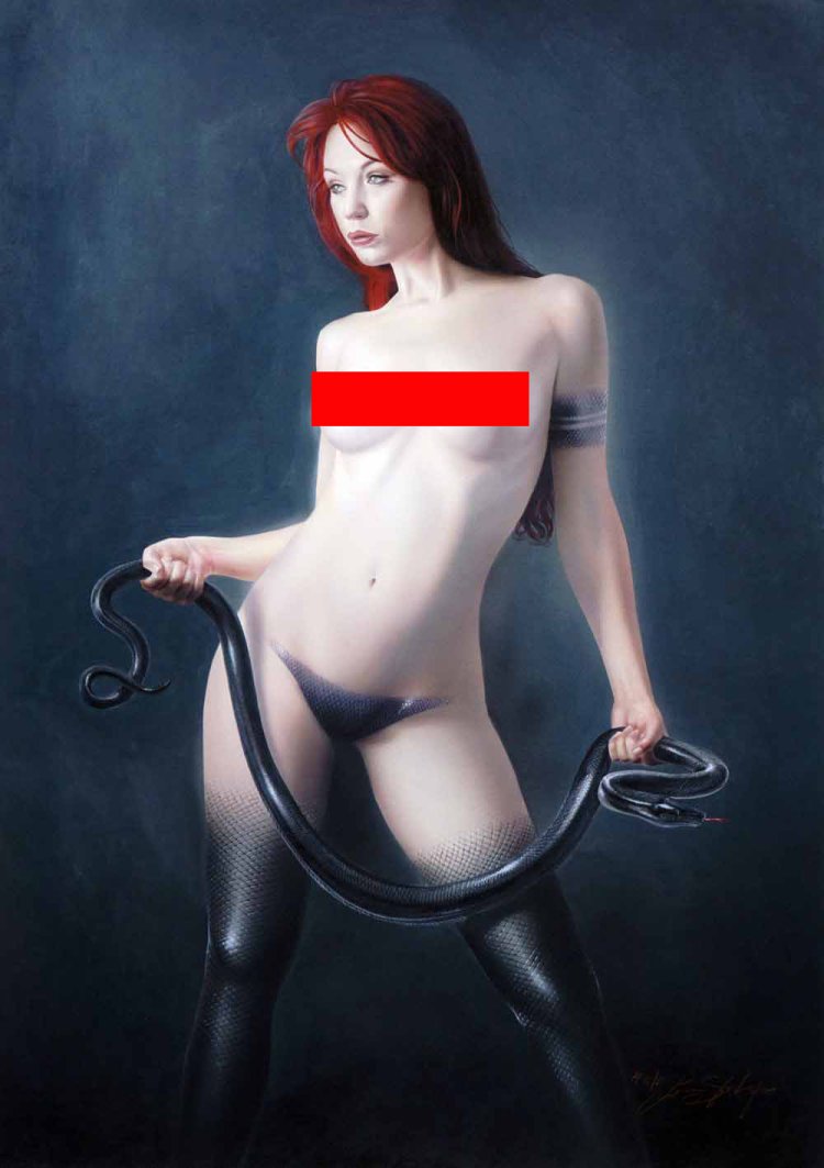 Beautiful arts of naked women