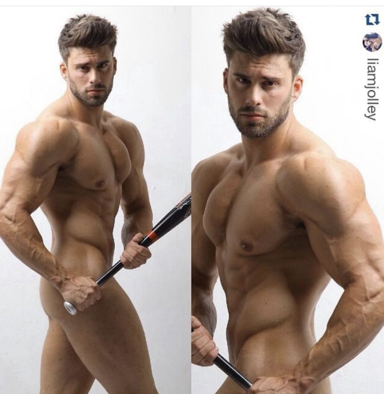 Muscle man Franco Corelli naked by Colt Studio фон