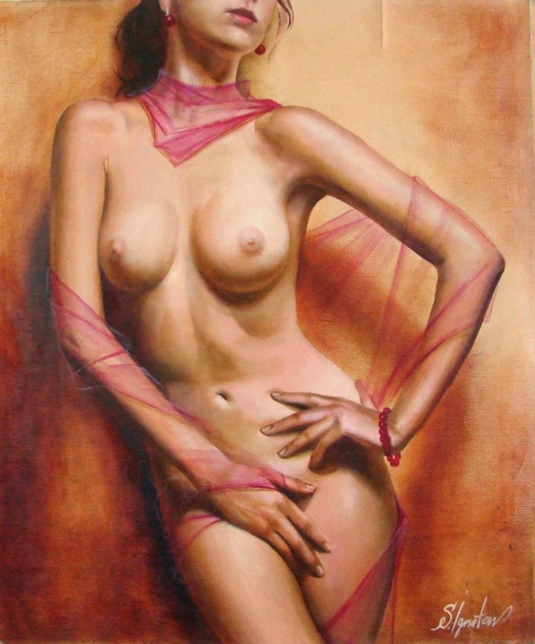 Family nudity nude art
