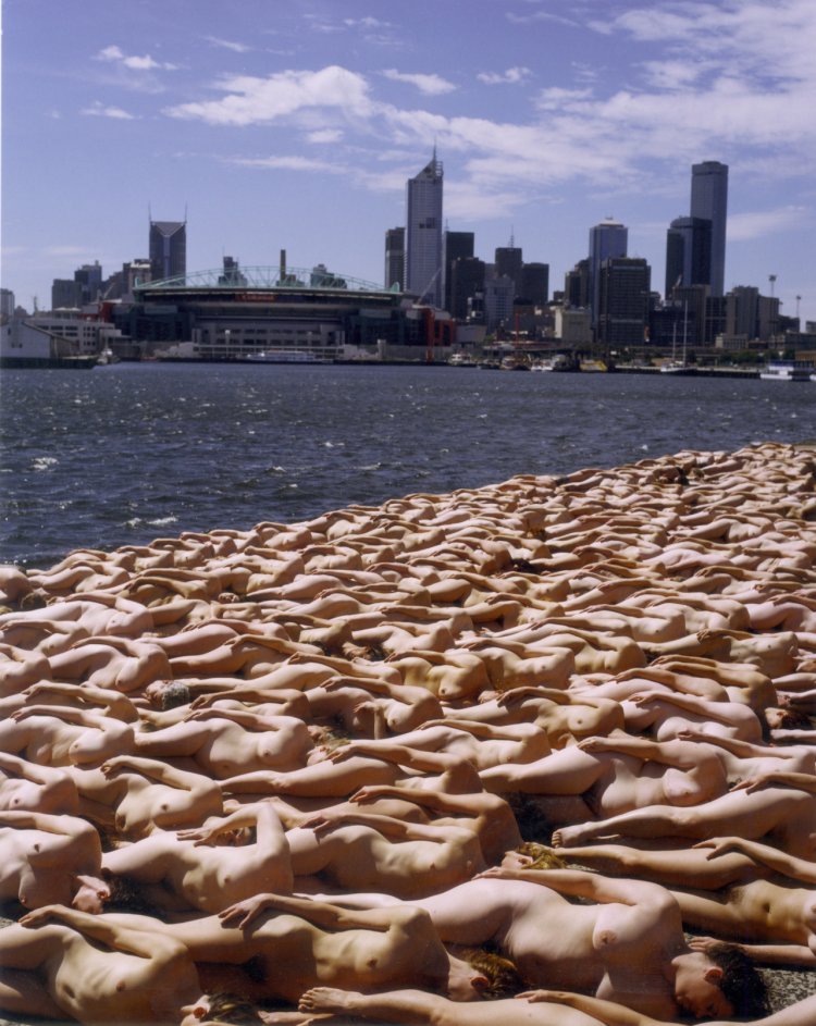 Spencer Tunick Dead Sea