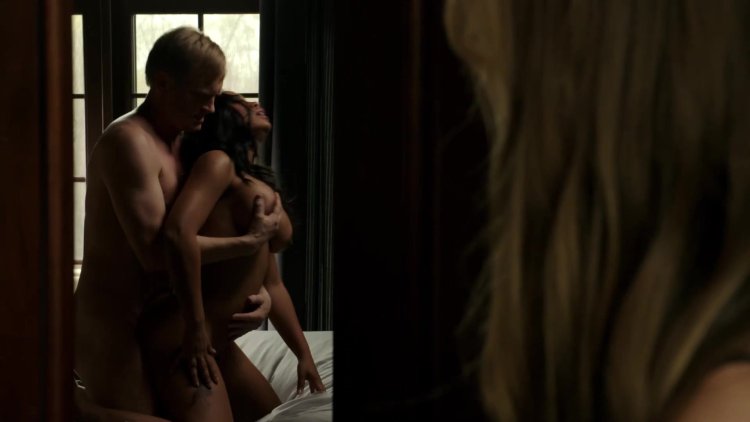Erotic scene with Lily Simmons - Banshee (2013)