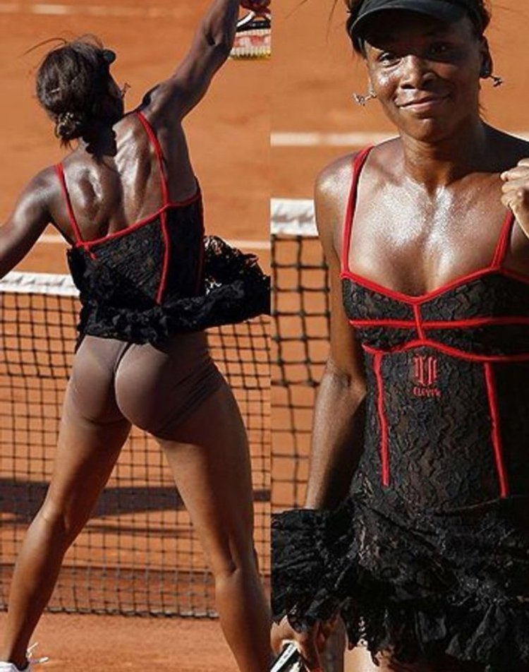 Tennis player Serena Williams Naked