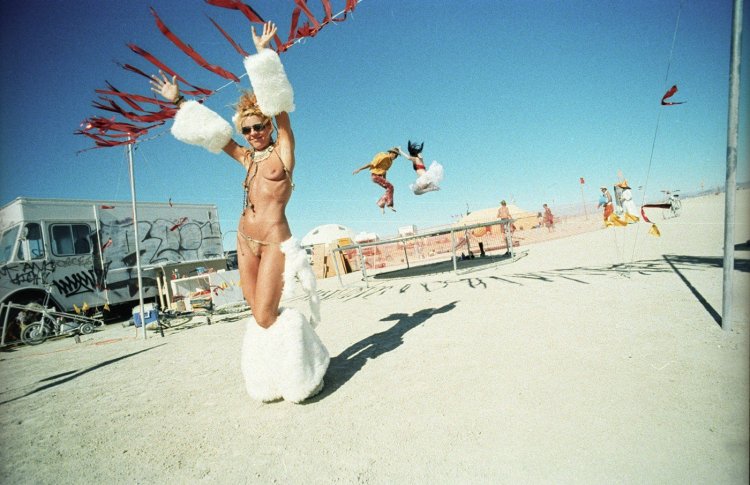 Festival in the desert naked